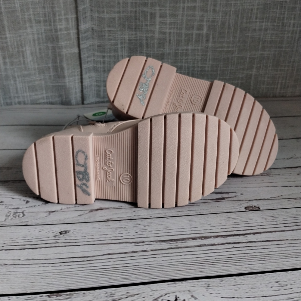Cat & Jack Pink Chunky Sole Boots - Picture 6 of 6
